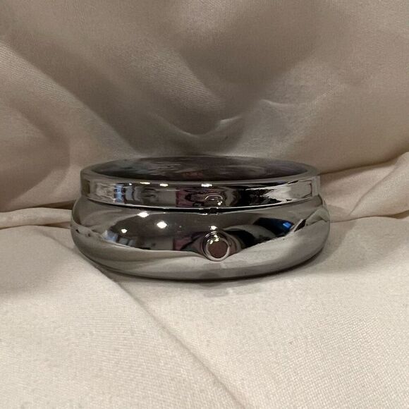 Whimsical Fairy Travel Pill Box 3 Compartment Medicine Pill Case Metal NEW🧚♀️ - Picture 3 of 5